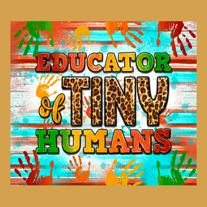 Educator Of Tiny Humans Tumbler Urban Hoodie by BundleAndBundleShop | Teevron