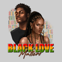 Afro Black Love Matters Premium Sweatshirt | Teevron