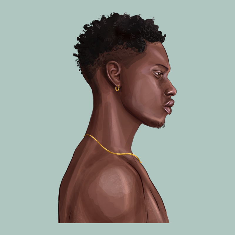 Afro Black Man Premium Sweatshirt by texasbilliewilder | Teevron
