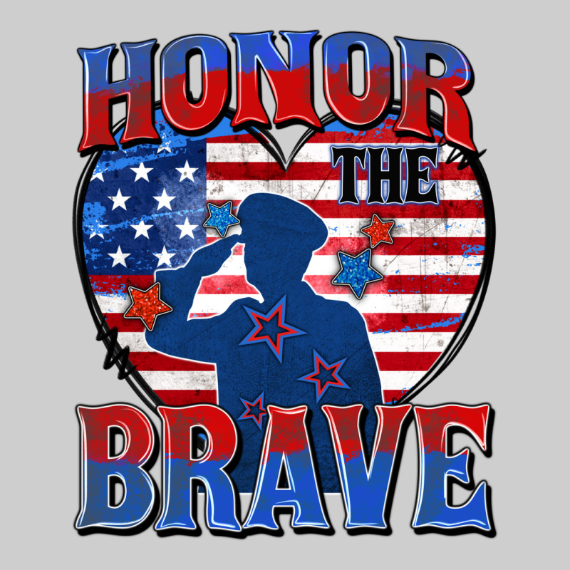 Honor The Brave Premium Sweatshirt by Zillion Design Studio | Teevron