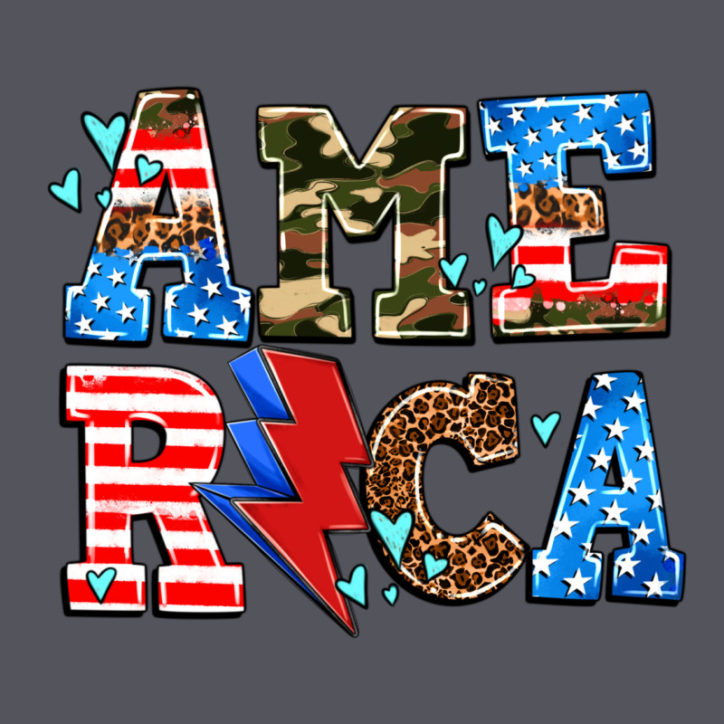 America With Heart Vintage Hoodie by AdoDesignShop | Teevron