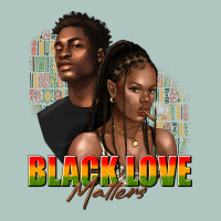 Afro Black Love Matters Premium Sweatshirt | Teevron