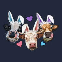 Easter Cows With Bunny Ears Premium Sweatshirt | Teevron
