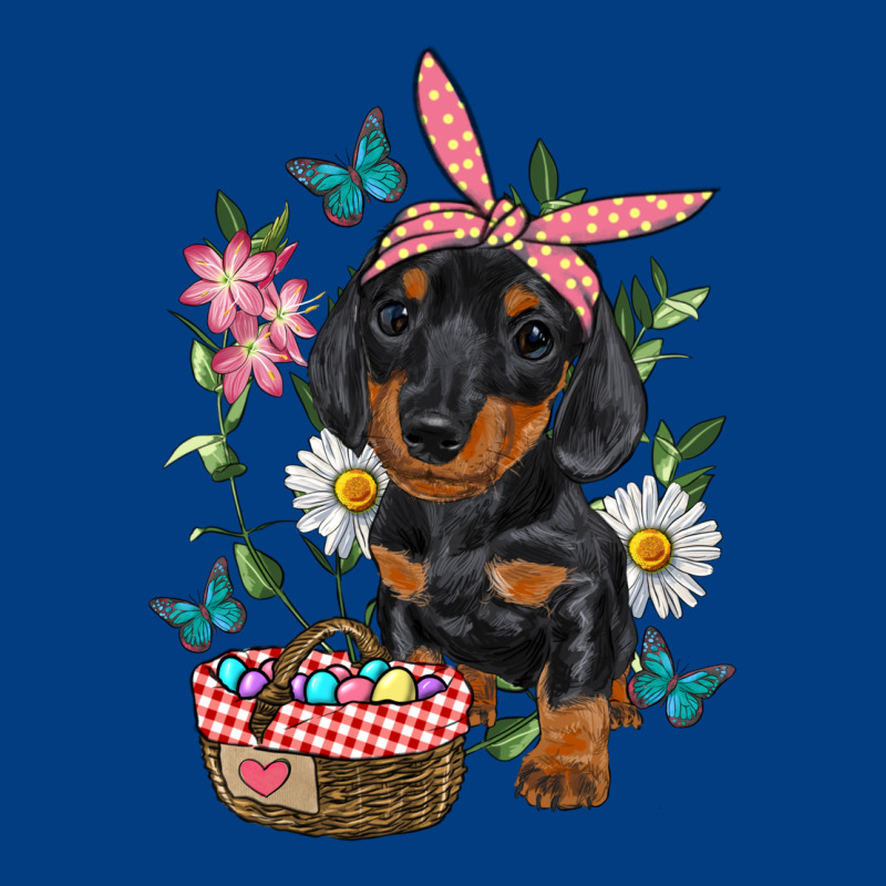 Easter Dachshund Premium Sweatshirt by RanaPortraitStore | Teevron
