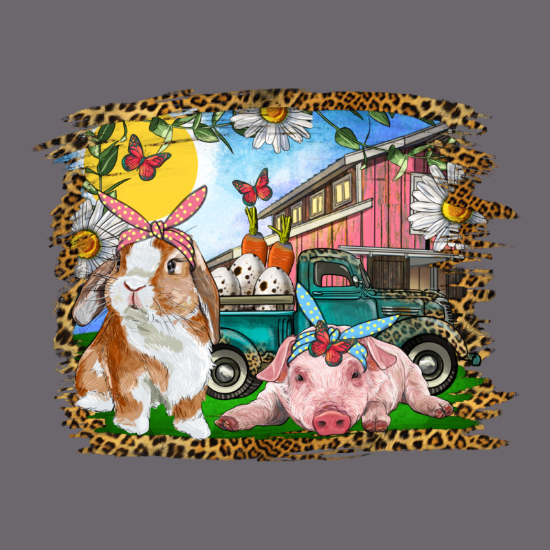 Easter Farm Bunny And Pig Premium Sweatshirt by RanaPortraitStore | Teevron