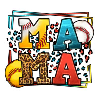 Leopard Softball And Baseball Mama Mother's Day | Teevron