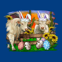 Easter Farm Cows Bunny Ears And Eggs Premium Sweatshirt | Teevron
