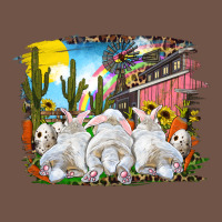 Easter Farm With Bunnies Premium Sweatshirt | Teevron