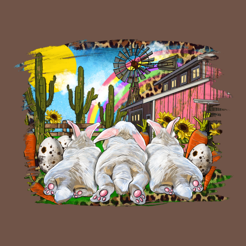 Easter Farm With Bunnies Premium Sweatshirt by RanaPortraitStore | Teevron