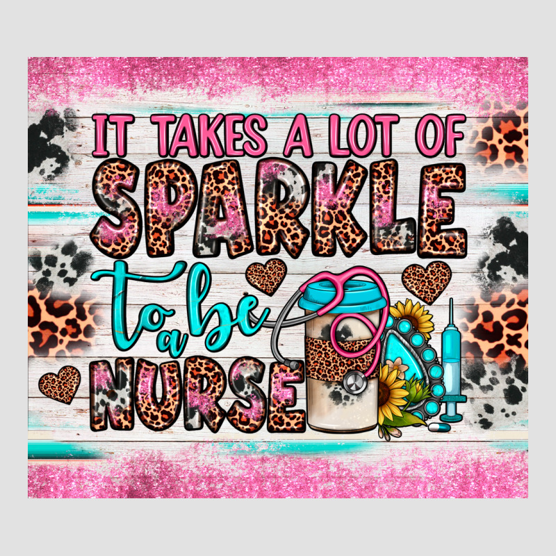 It Takes A Lot Of Sparkle To Be A Nurse Premium Hoodie by JahusDesignShop | Teevron