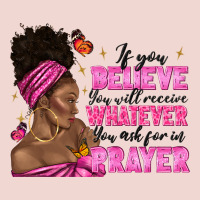 Afro Woman Bun And Religion Faith Prayer Premium Sweatshirt | Teevron