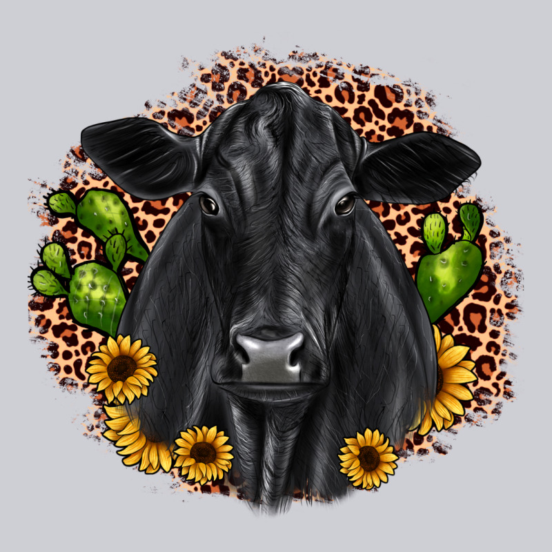 Black Angus Cactus Sunflower Urban Hoodie by JahusDesignShop | Teevron