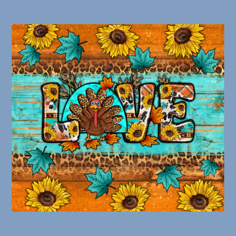 Sunflower Leopard Thanksgiving Love Urban Hoodie by Artiststas | Teevron