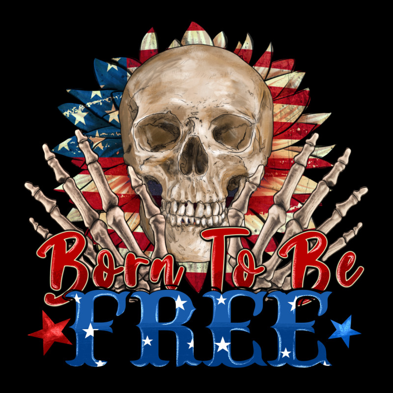 Born To Be Free Skeleton Premium Sweatshirt by Zillion Design Studio | Teevron