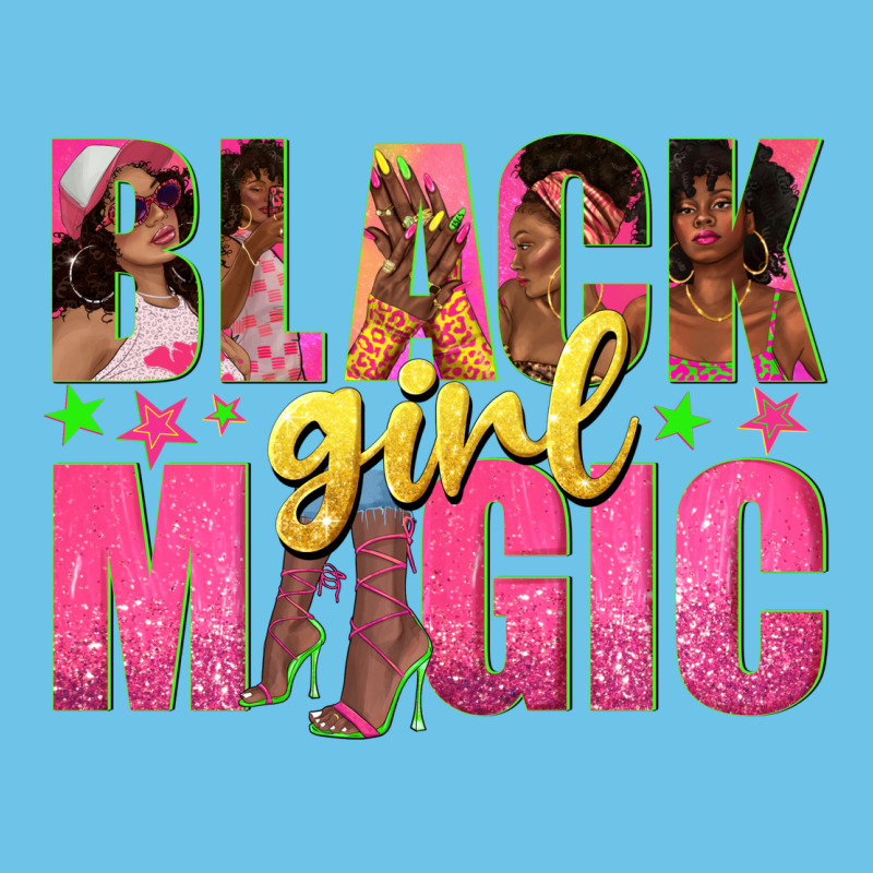 Black Girl Magic With Afro Black Women Premium Sweatshirt by texasbilliewilder | Teevron