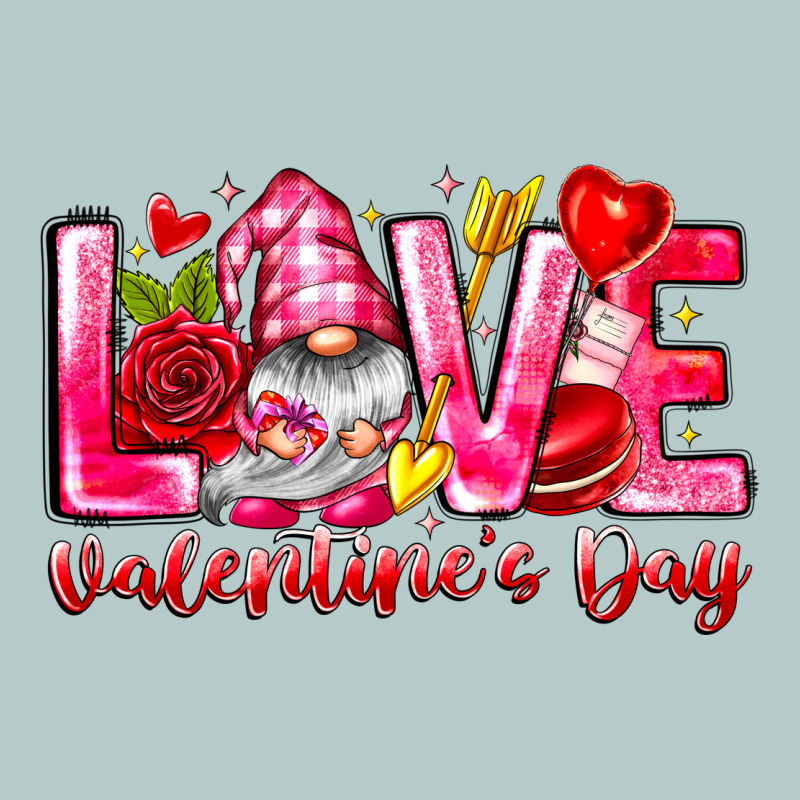 Love Valentines Day Gnome Heavy Core Tee by CowhideDigitalArt | Teevron