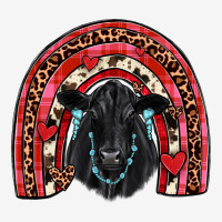 Valentines Black Angus  Rainbow Urban Hoodie | Teevron