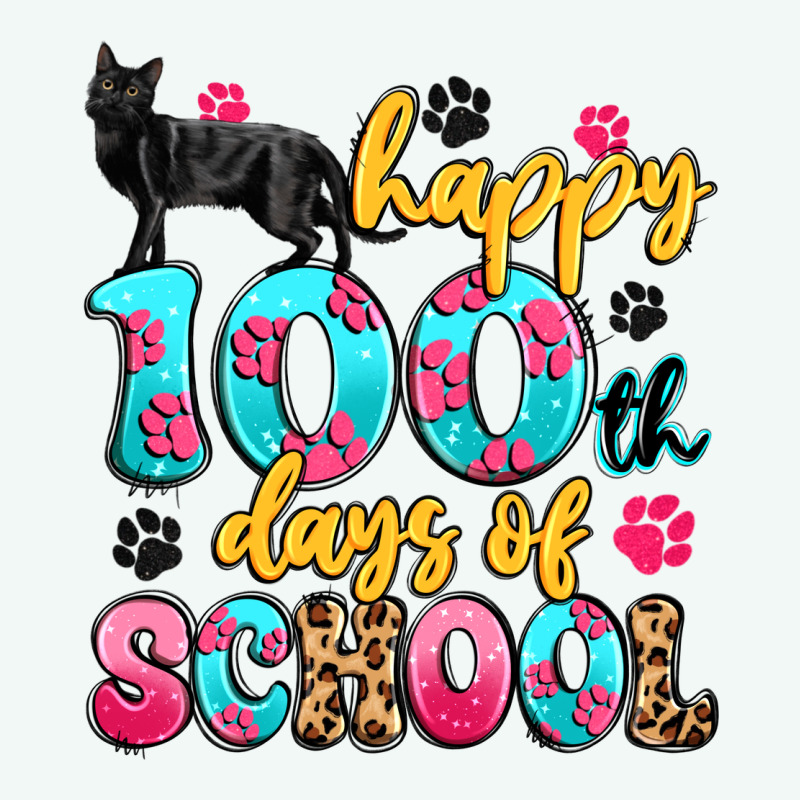 Happy 100th Days Of School Cat Premium Hoodie by Artiststas | Teevron