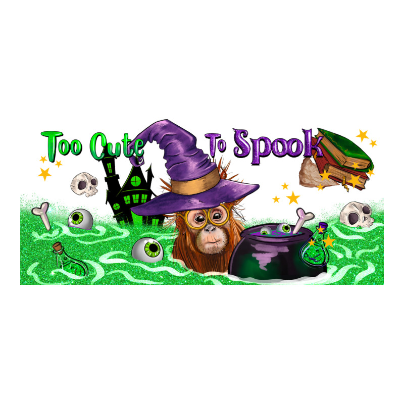 Too Cute To Spook Baby Orangutan Premium Tee by LillyAllenDesigns | Teevron
