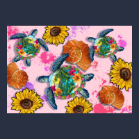Sunflowers Turtle Urban Hoodie | Teevron