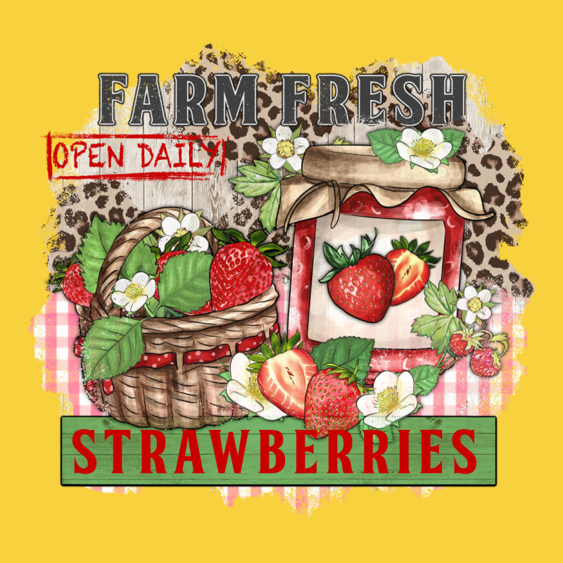 Farm Fresh Strawberries Premium Sweatshirt by Zillion Design Studio | Teevron