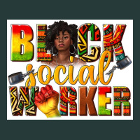 Black Social Worker Premium Sweatshirt | Teevron