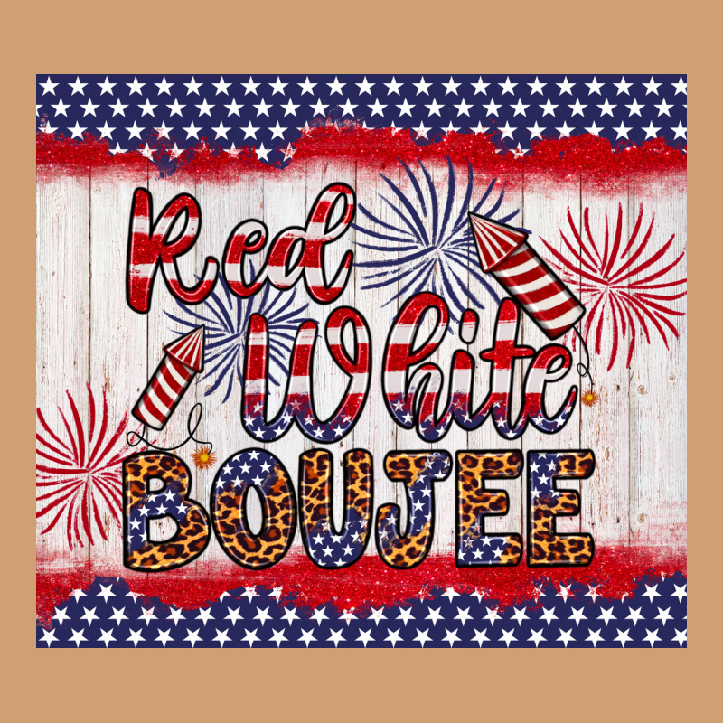 Red White Boujee Vintage Tee by Artiststas | Teevron