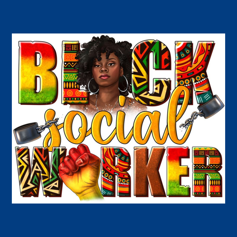 Black Social Worker Premium Sweatshirt by texasbilliewilder | Teevron
