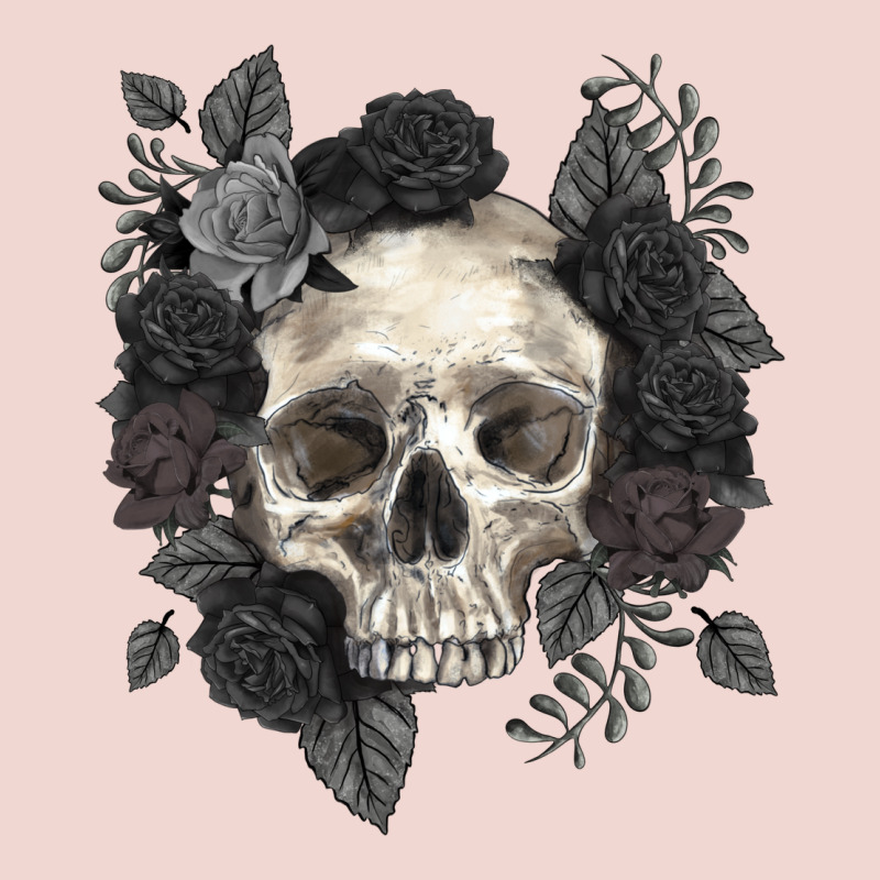 Floral Skull Premium Sweatshirt by RanaPortraitStore | Teevron