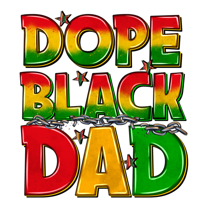 Dope Black Dad With Stars Premium Sweatshirt by texasbilliewilder | Teevron