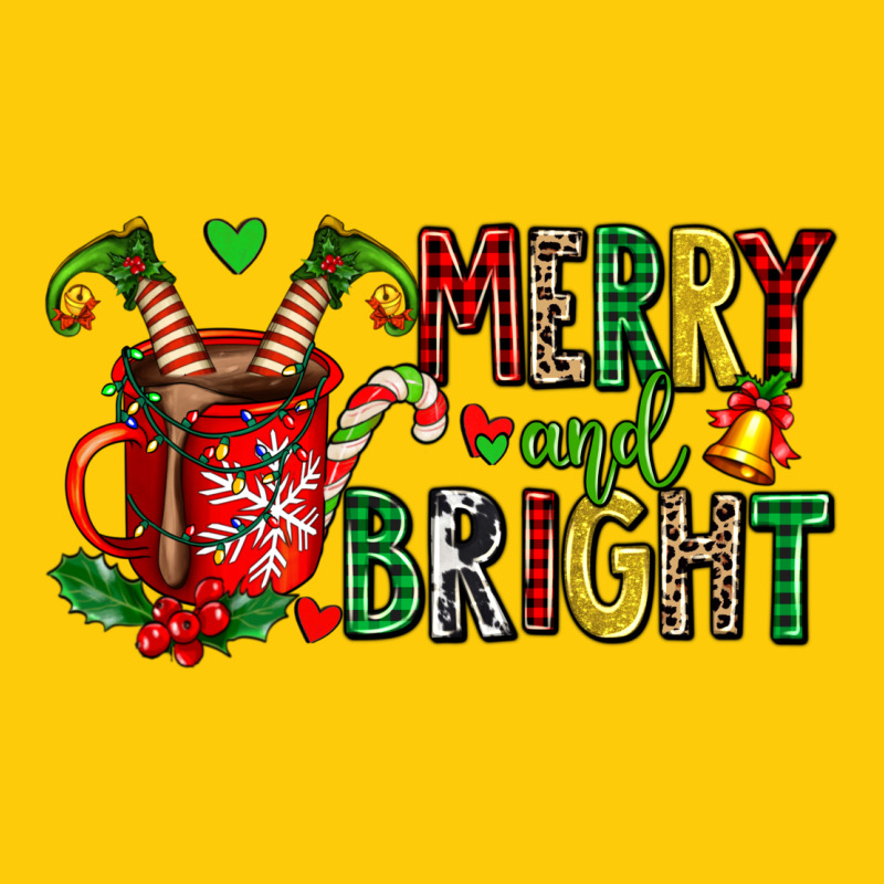 Merry And Bright Premium Hoodie by AdoDesignShop | Teevron