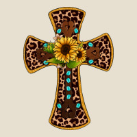 Leopard Gemstone Sunflower Cross Urban Hoodie | Teevron