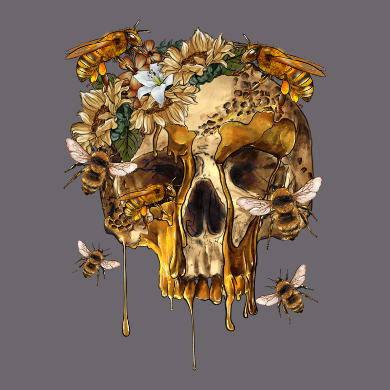 Flower Skeleton Bees Premium Sweatshirt by RanaPortraitStore | Teevron