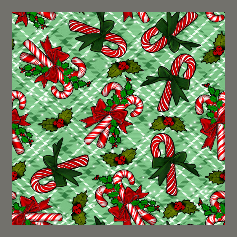 Christmas Candy Cane Seamless Pattern Premium Hoodie by BundleAndBundleShop | Teevron