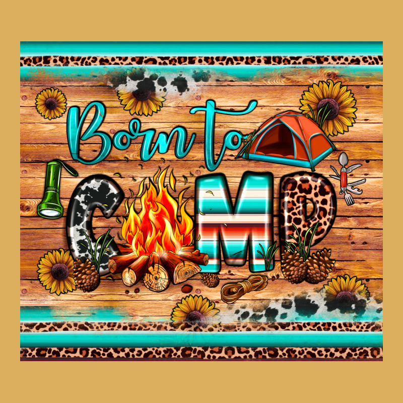Born To Camp Premium Hoodie by JahusDesignShop | Teevron