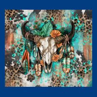 Cowhide Bull Skull Premium Sweatshirt | Teevron