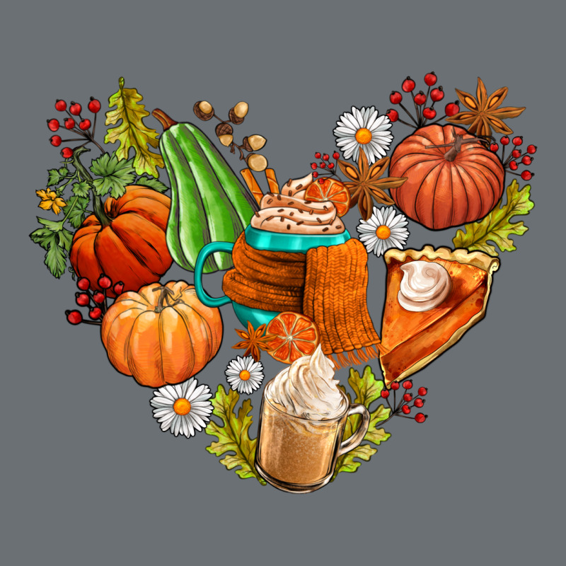 Pumpkin And Latte With Fall Premium Hoodie by AdoDesignShop | Teevron