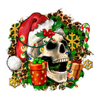 Christmas Skull And Gift Premium Hoodie | Teevron