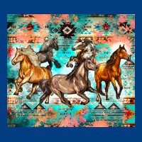 Western Running Horses Premium Sweatshirt | Teevron