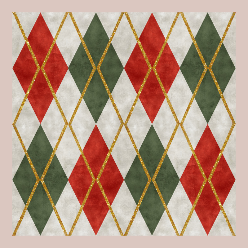 Christmas Diamond Plaid Seamless Pattern Premium Hoodie by BundleAndBundleShop | Teevron