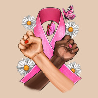 Breast Cancer Fist Daisy Butterfly Urban Hoodie | Teevron