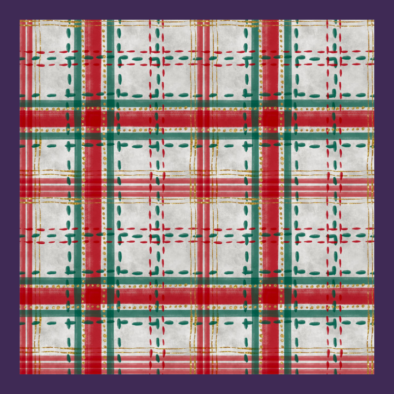 Christmas Plaid Seamless Pattern Premium Hoodie by BundleAndBundleShop | Teevron