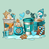 Winter Coffe Cups Premium Hoodie | Teevron