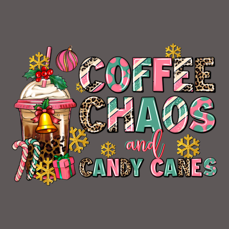 Coffee Chaos And Candy Canes Premium Hoodie by AdoDesignShop | Teevron