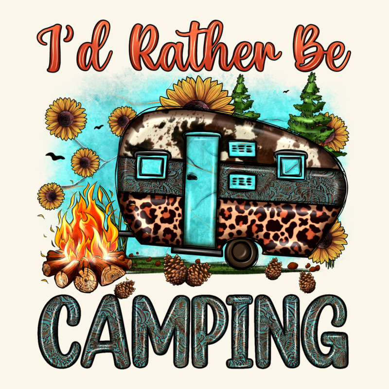 I'd Rather Be Camping Premium Hoodie by JahusDesignShop | Teevron