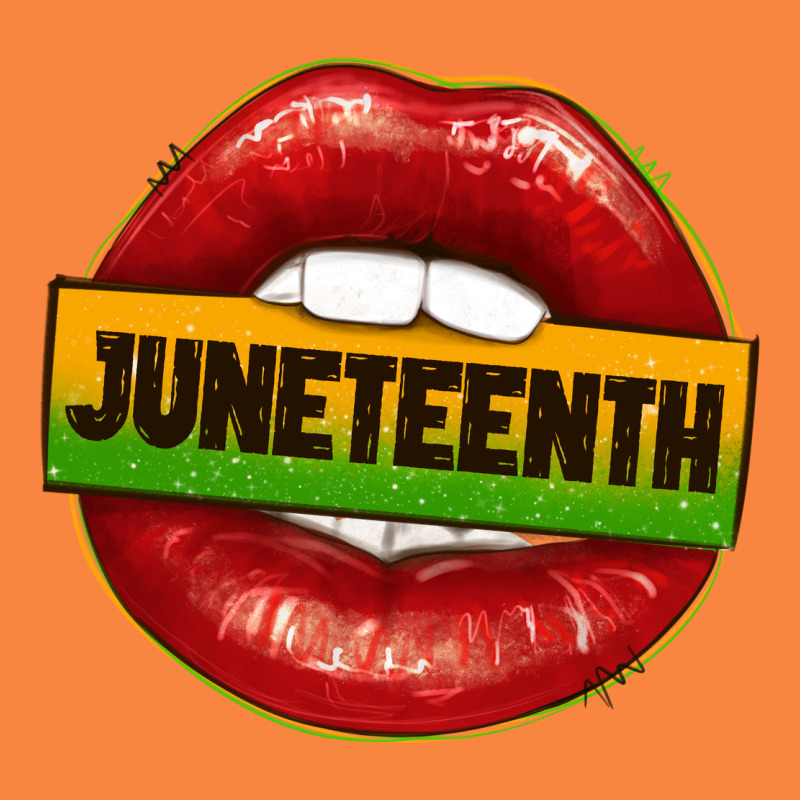 Juneteenth Lips Premium Sweatshirt by texasbilliewilder | Teevron