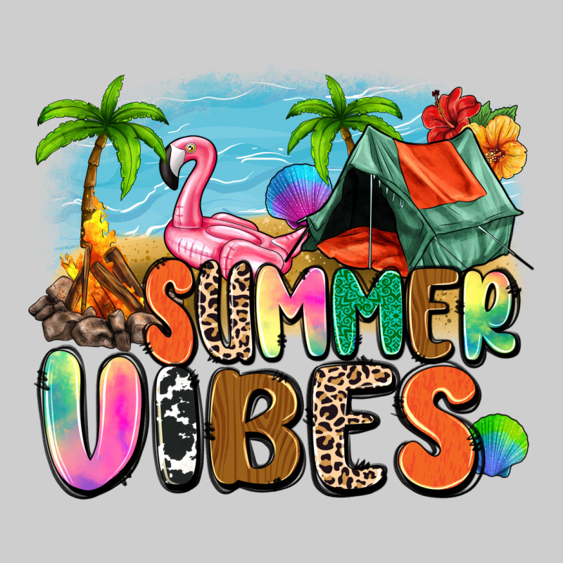 Summer Vibes Camp Premium Sweatshirt by Zillion Design Studio | Teevron