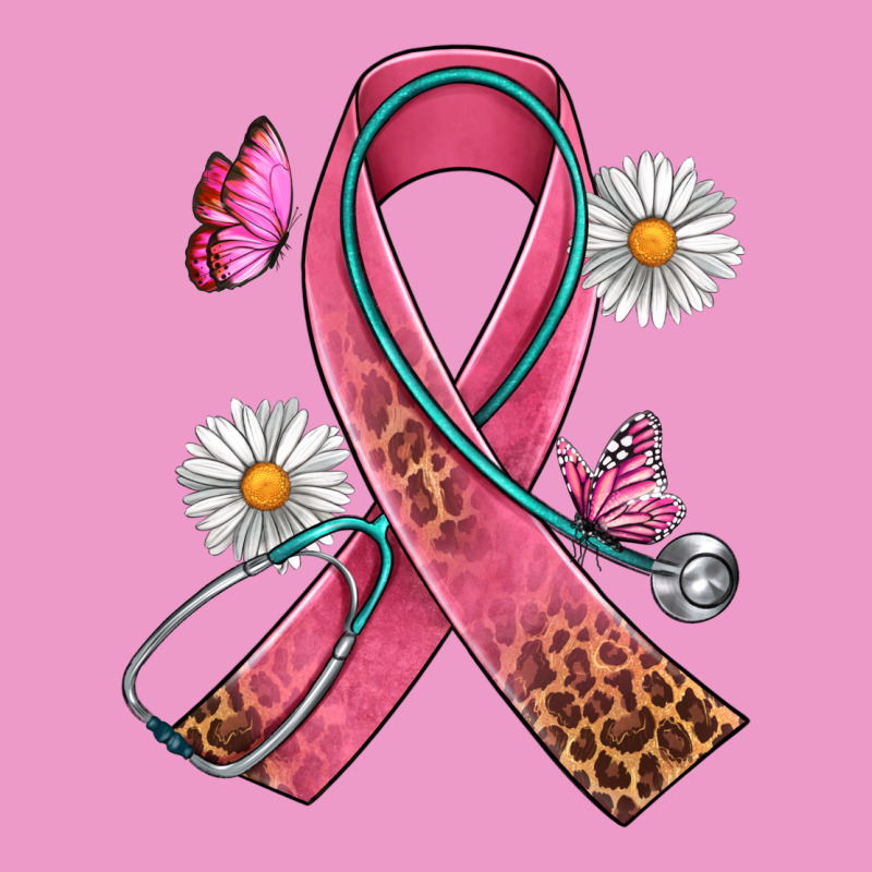 Cancer Ribbon Stethoscope Daisy Butterfly Urban Hoodie by Artiststas | Teevron