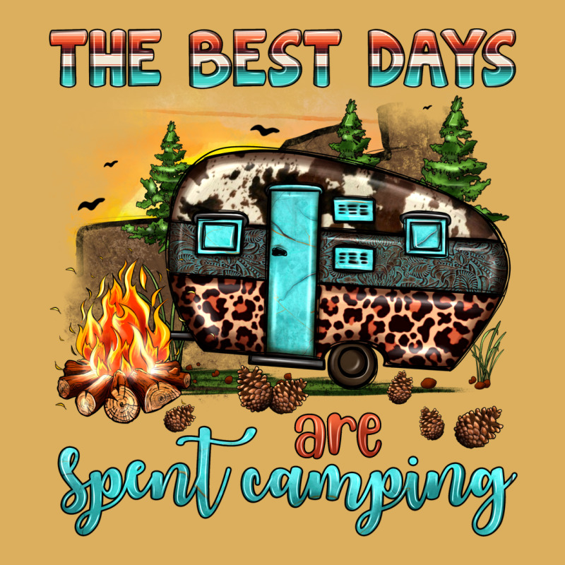 The Best Days Are Spent Camping Premium Hoodie by JahusDesignShop | Teevron