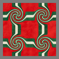 Retro Christmas Seamless Pattern Premium Hoodie | Teevron